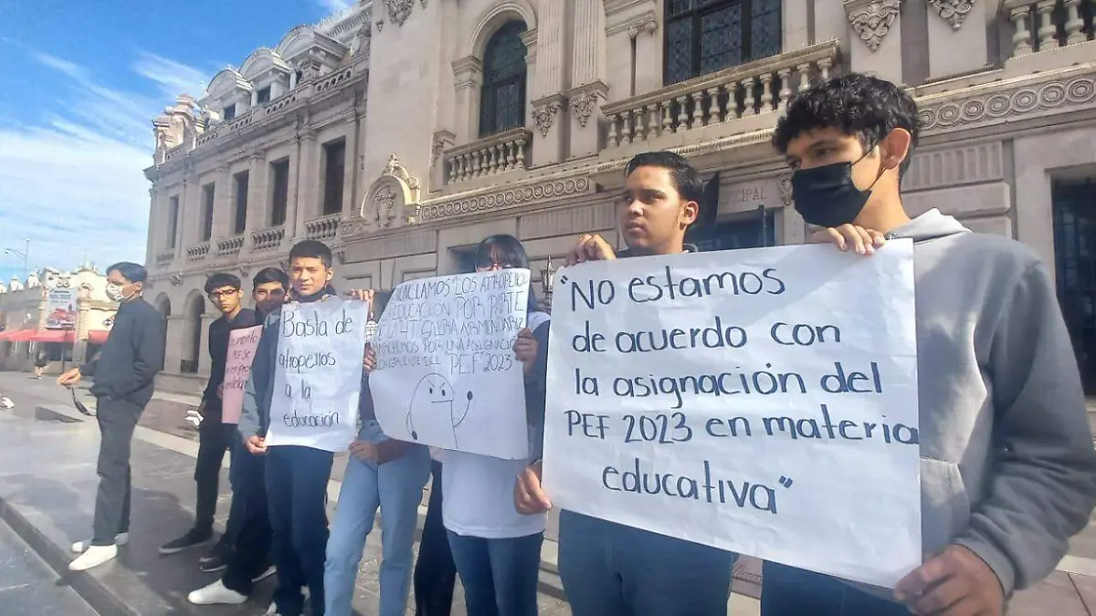 protesta alumnos